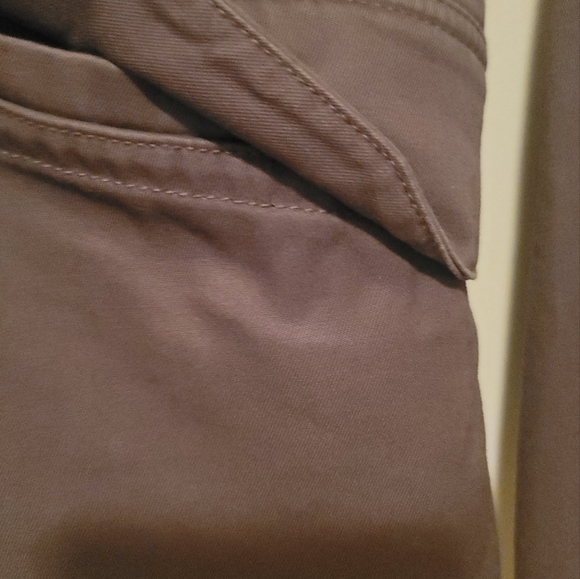 NWOT Ralph Lauren Olive Green Brown Genuine Suede Patch Cotton Blazer Jacket - Picture 6 of 16